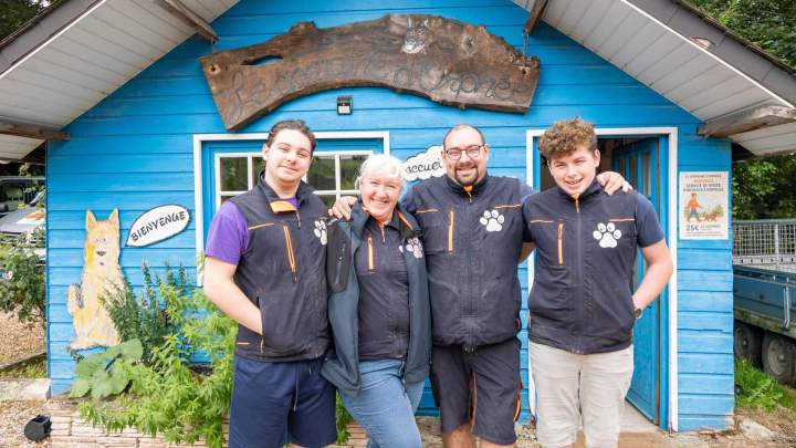 Équipe domaine animalier La Frénaye